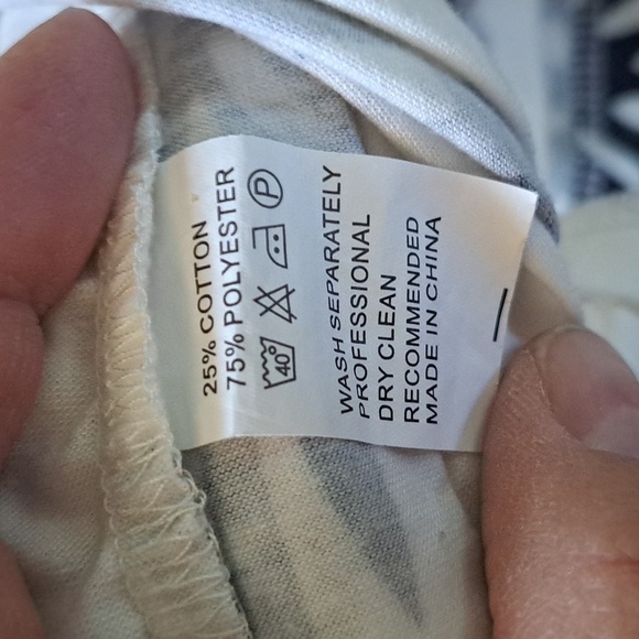 BlueTime White Floral Print Long Sleeve Fit & Flare Dress with Pockets - Picture 8 of 10